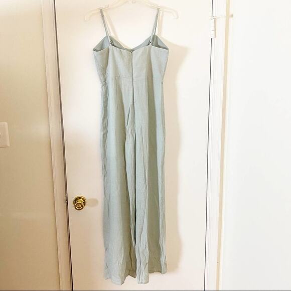 New Style State Wide Leg Jumpsuit Mint Green 10 - Picture 14 of 16